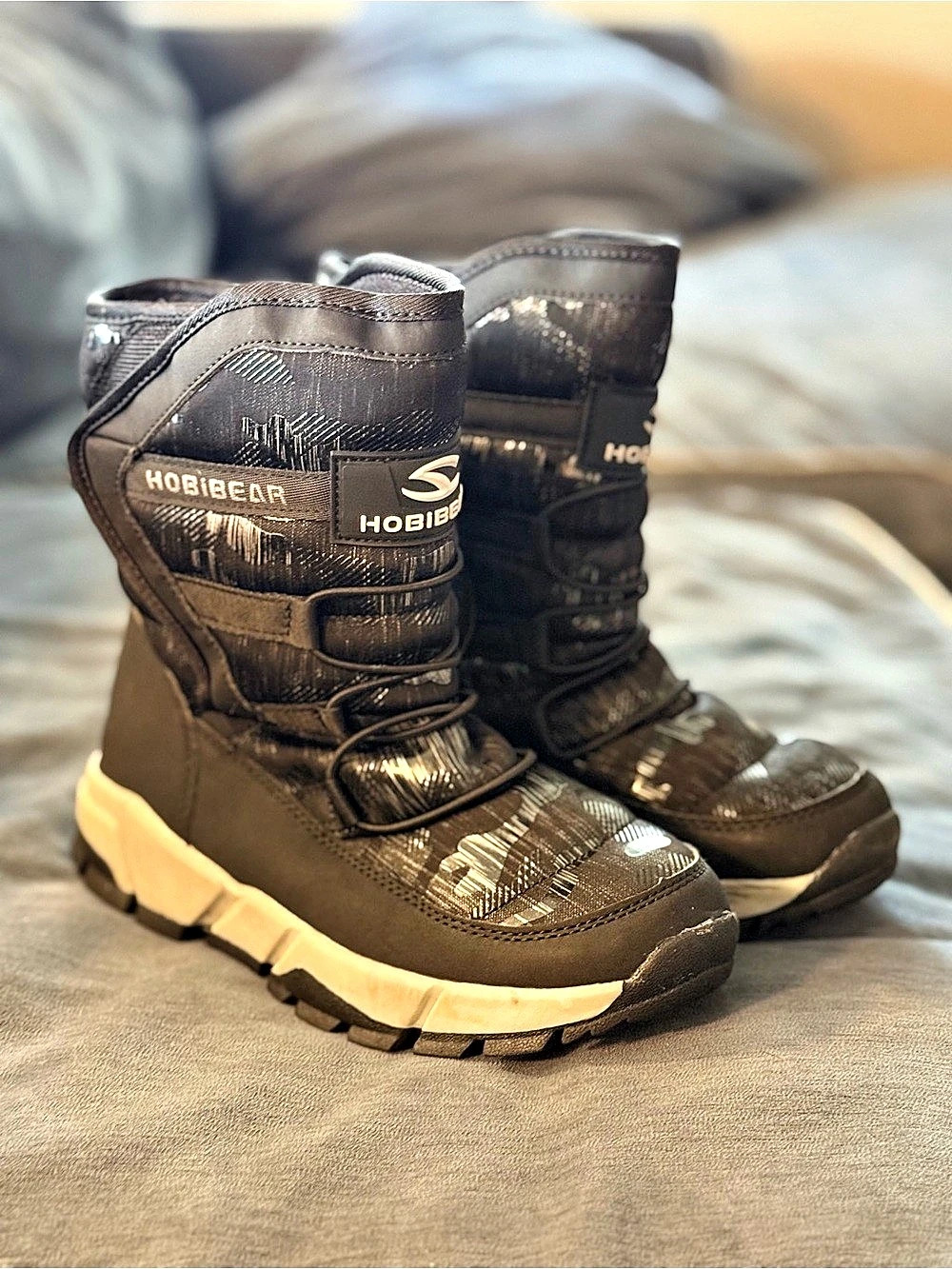 GUBARUN Hobibear Kids Winter Snow Boots (4 Big Kid)